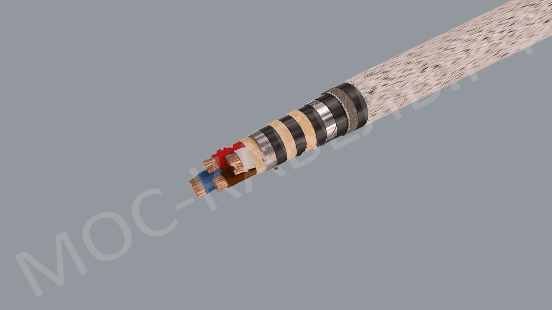 Фото кабеля ЦАСБШнг(А)-LS – в наличии в OOO «Москабель-Комплектация»